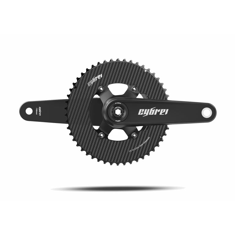 CYBREI Carbon Crankset – Carbon Chainring w/ Alloy or Carbon Spider