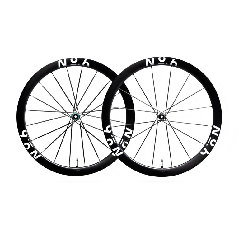 NO.6 G45R Aero Gravel Carbon Spoke Disc Brake Wheelset
