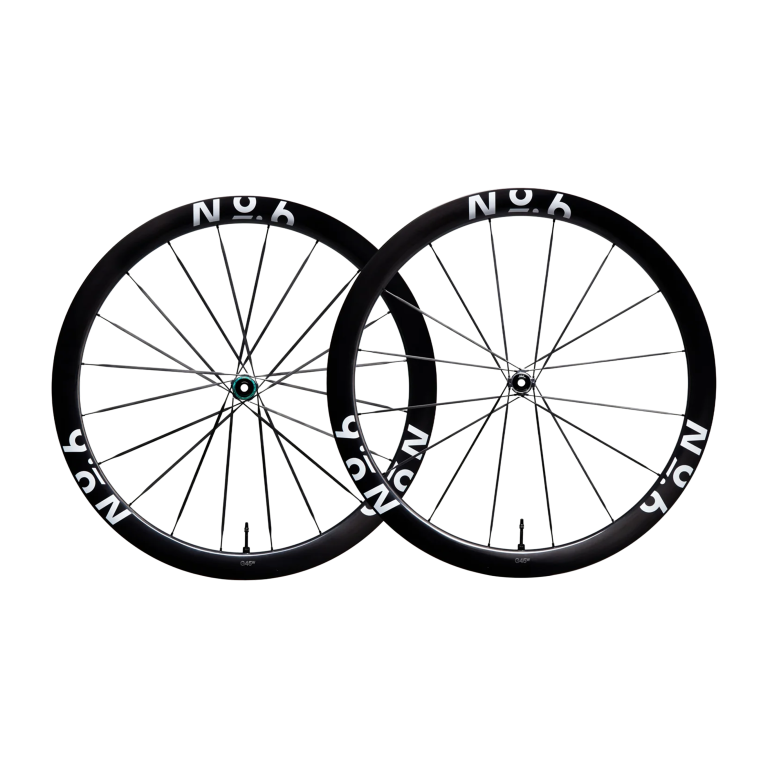 NO.6 G45W Aero Gravel Carbon Spoke Disc Brake Wheelset