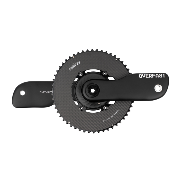 OVERFAST OVERFAST Aero Cranks w/ Spider + Chainrings